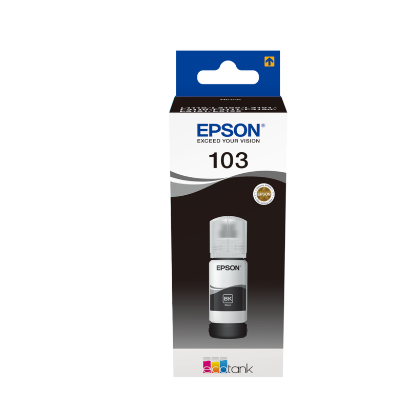 Чорнило Epson 103 for EcoTank Black ink bottle 65ml (C13T00S14A)